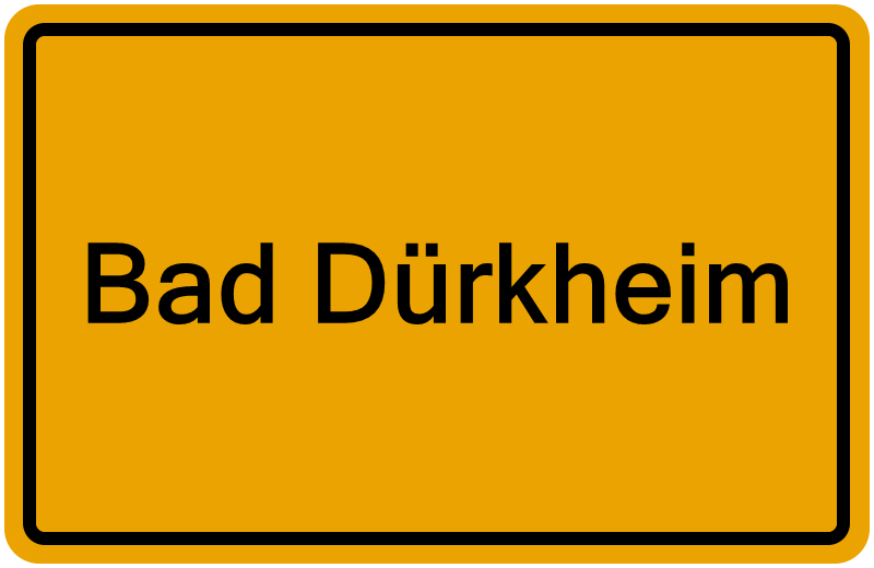 Handelsregister Bad Dürkheim